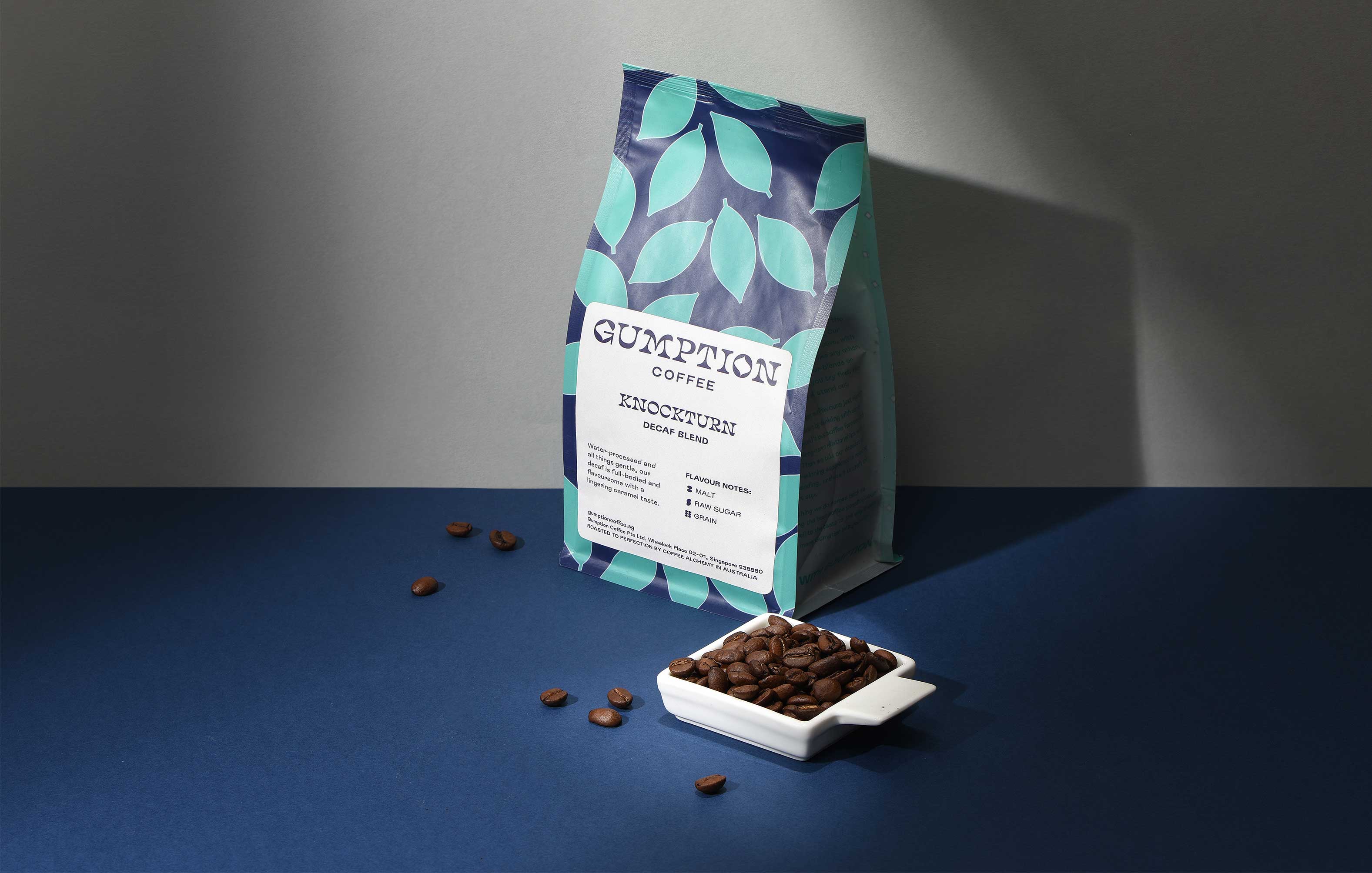 Knocktrun Decaf that's fullbodied, allnatural and chemicalfree