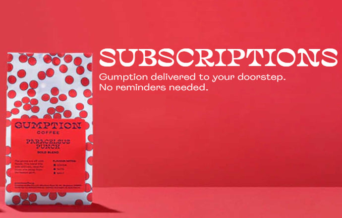Never Run Out of the Best Coffee in Singapore with Gumption Coffee's Subscription Service
