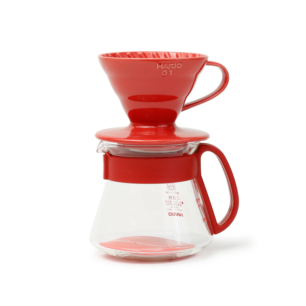 Hario V60 Glass Dripper & Pot